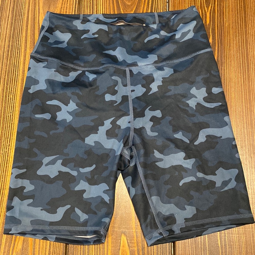 Camo Biker Shorts